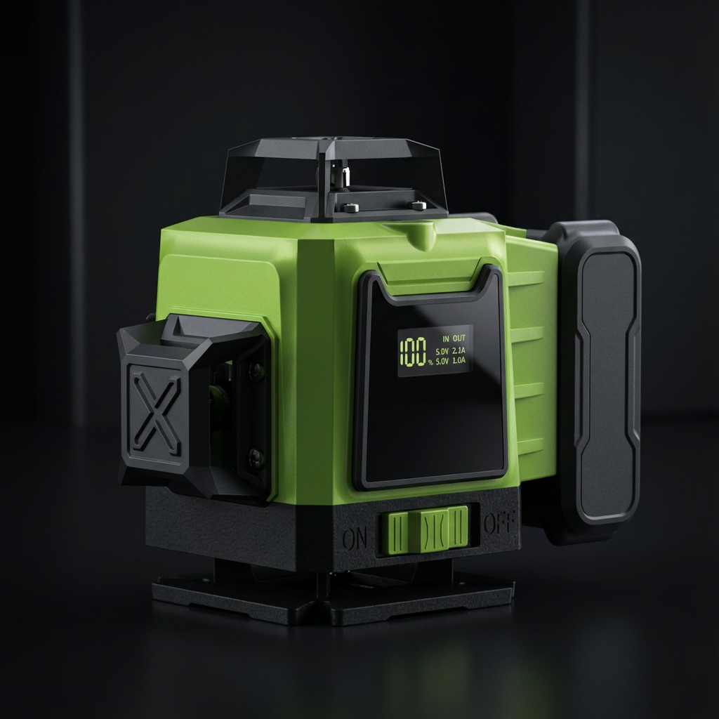 360° Laser Level with Self-Leveling – Alignment Tool for Home & DIY