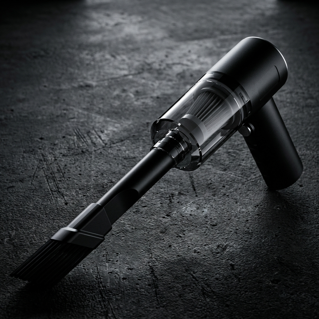 High-Power Cordless Vacuum - Portable 8000PA Suction for Car & Home