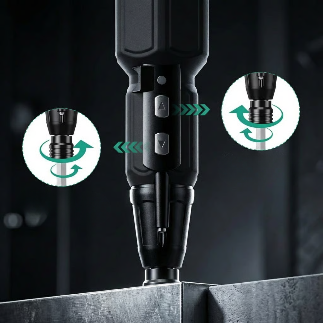 Cordless Electric Screwdriver Set 9-in-1 – Versatile Repair Tool for Home & DIY