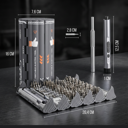 Precision Screwdriver Bit Set 138-in-1 – Repair Tool Kit for Electronics