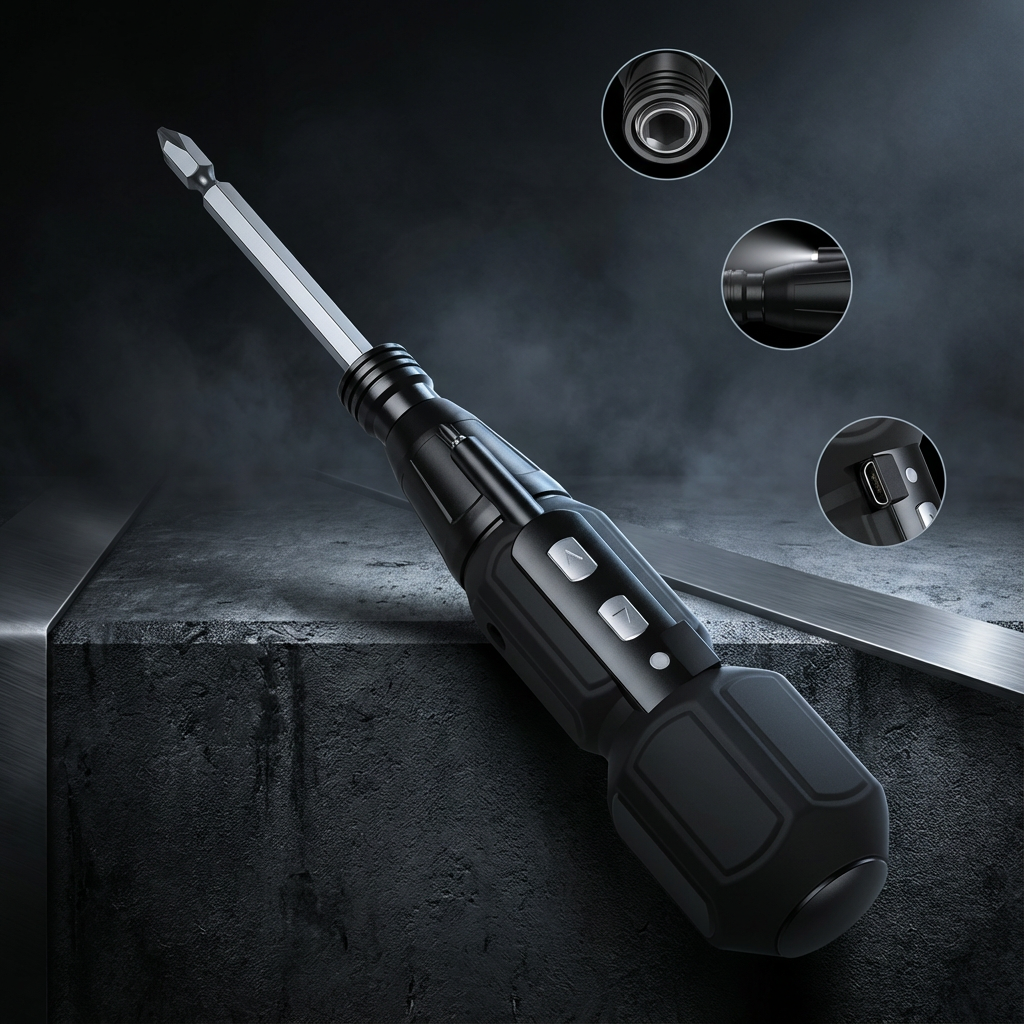 Cordless Electric Screwdriver Set 9-in-1 – Versatile Repair Tool for Home & DIY