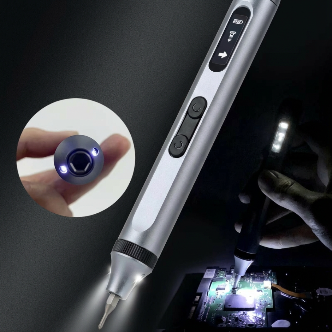 Precision Electric Screwdriver Set 52-in-1 – Rechargeable Tool for Electronics & DIY