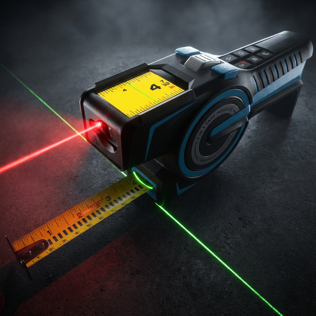 Laser Tape Measure Pro – Digital Measuring Tool for Home & DIY Projects