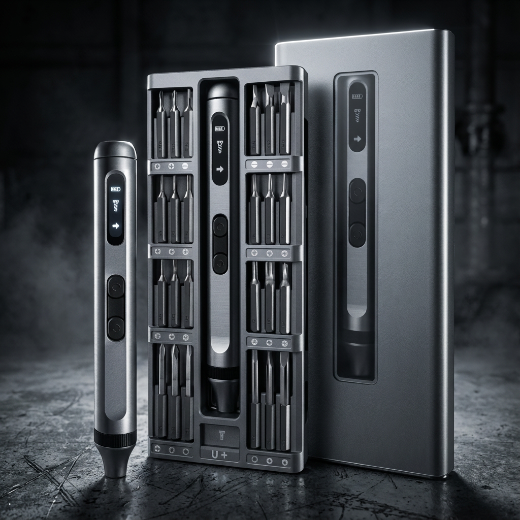 Precision Electric Screwdriver Set 52-in-1 – Rechargeable Tool for Electronics & DIY