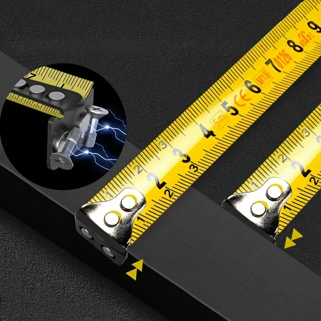 Laser Tape Measure – Digital Measuring Tool with Auto Calculation for Home & DIY Projects