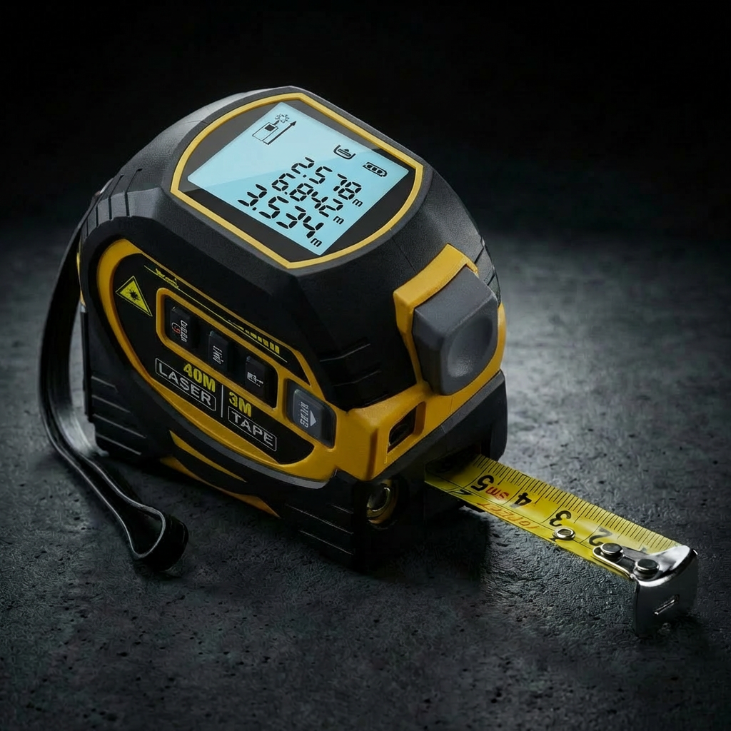 Laser Tape Measure for Home & DIY – Accurate Digital Measuring Tool