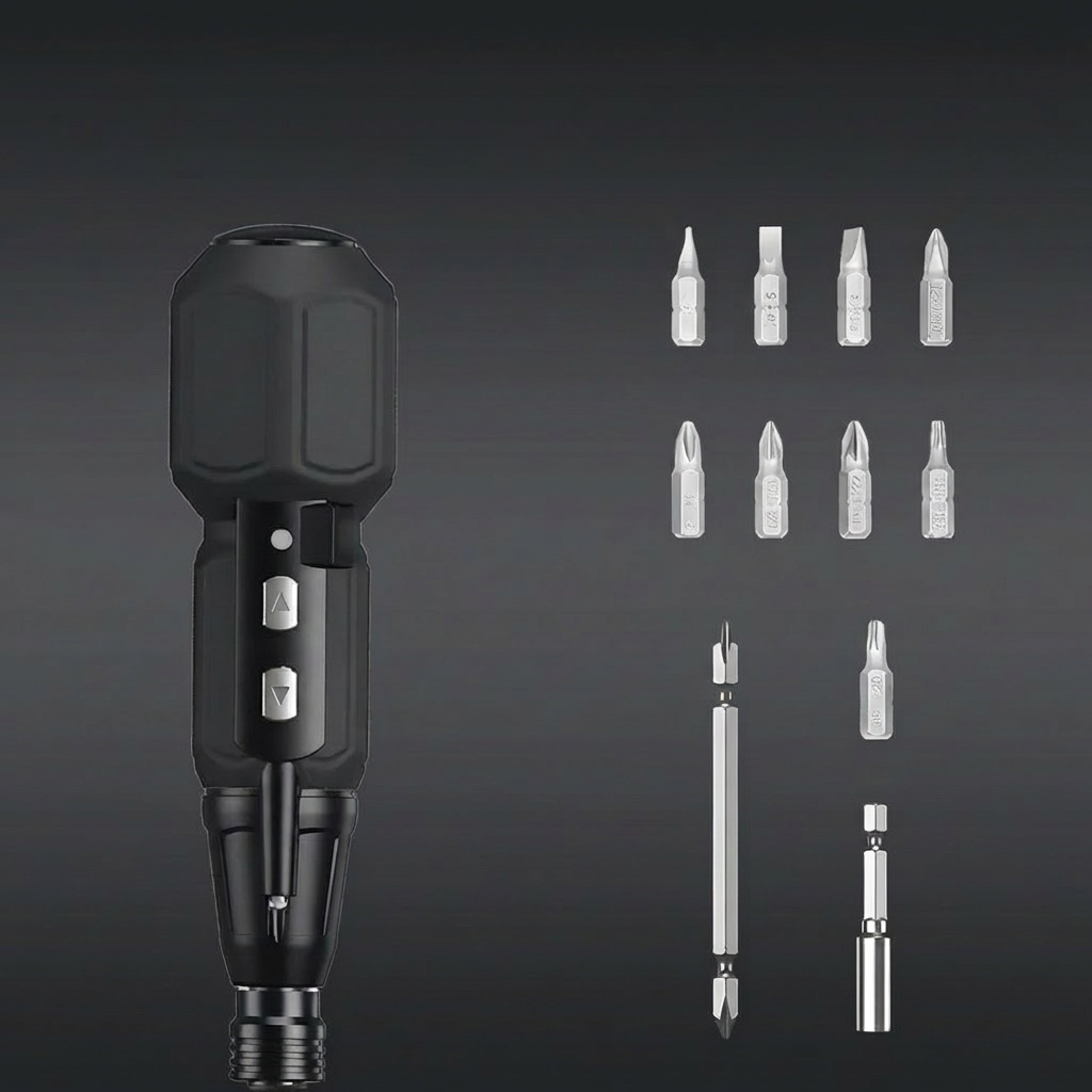 Cordless Electric Screwdriver Set 9-in-1 – Versatile Repair Tool for Home & DIY