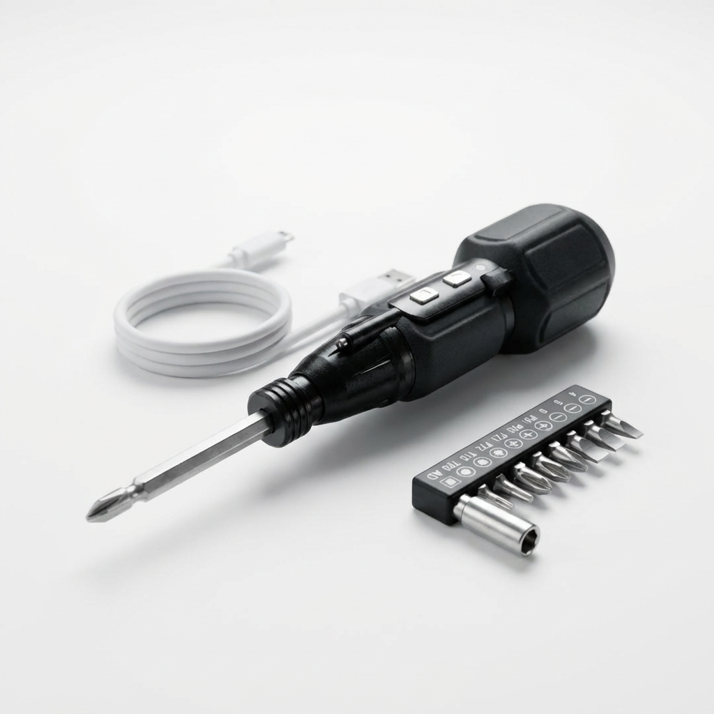 Cordless Electric Screwdriver Set 9-in-1 – Versatile Repair Tool for Home & DIY