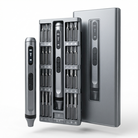 Precision Electric Screwdriver Set 52-in-1 – Rechargeable Tool for Electronics & DIY