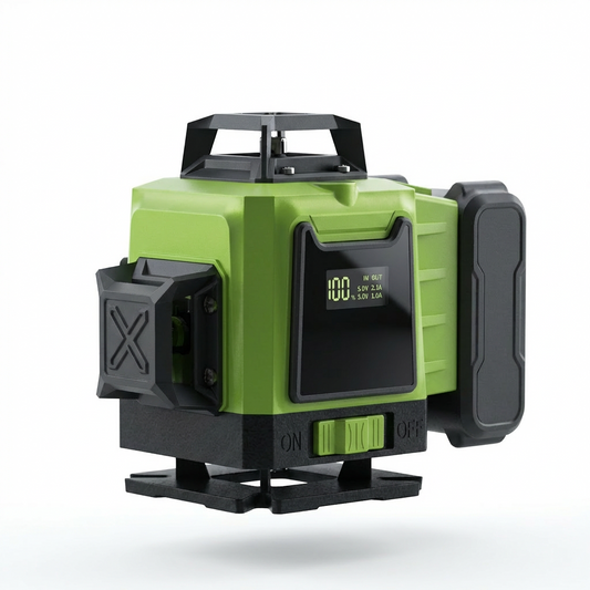 360° Laser Level with Self-Leveling – Alignment Tool for Home & DIY