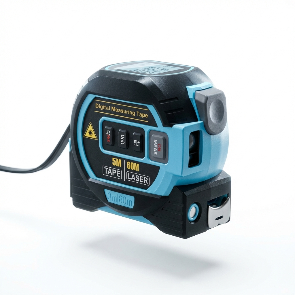 Laser Tape Measure for Home & DIY – Accurate Digital Measuring Tool