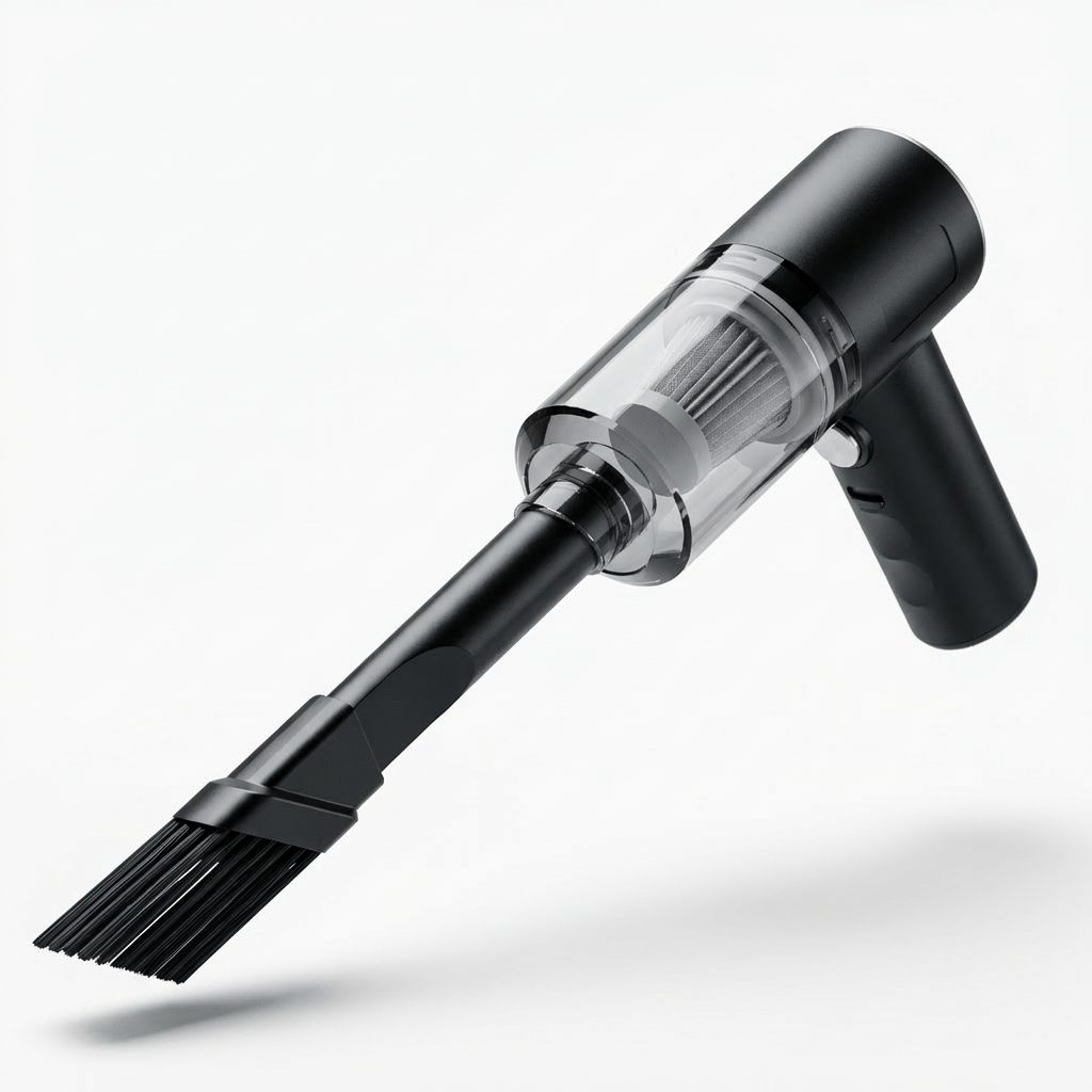 High-Power Cordless Vacuum - Portable 8000PA Suction for Car & Home