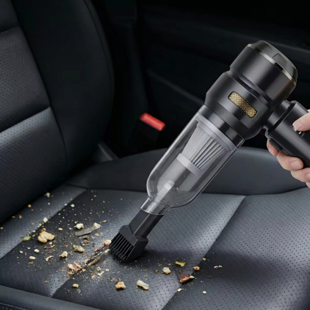 Wireless Handheld Vacuum for Home & Office – Lightweight Bagless Duster