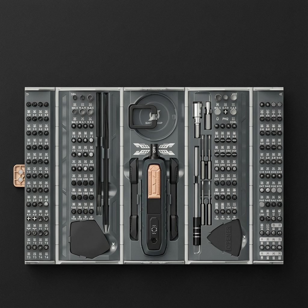 Precision Screwdriver Set 180-in-1 – Repair Tool Kit for Electronics & DIY